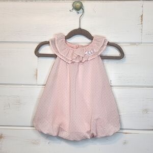 Nannette Pink Ruffled Diaper Cover